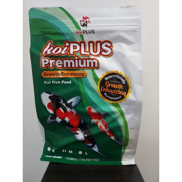 Koi Plus Premium Growth Enhancing Koi Fish Food 1kg Shopee Philippines