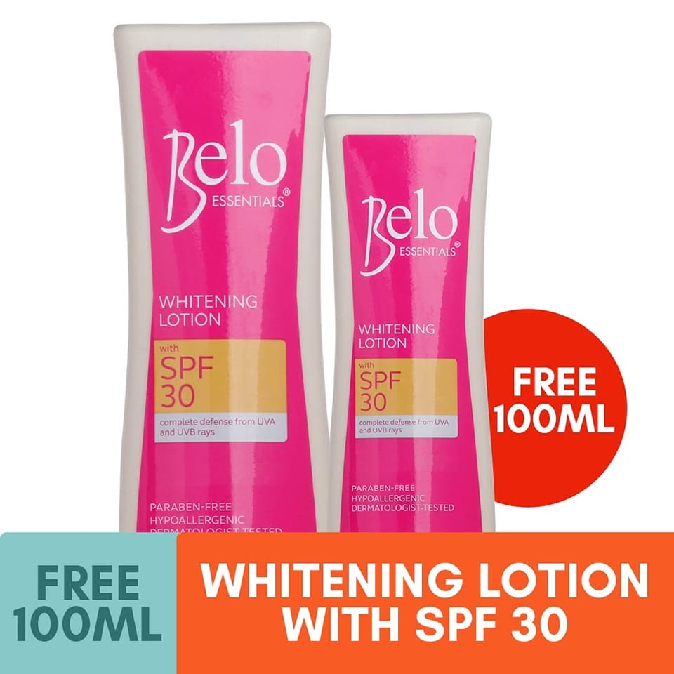 BELO WHITENING LOTION SPF 30 BUY 1 TAKE 1 Shopee Philippines