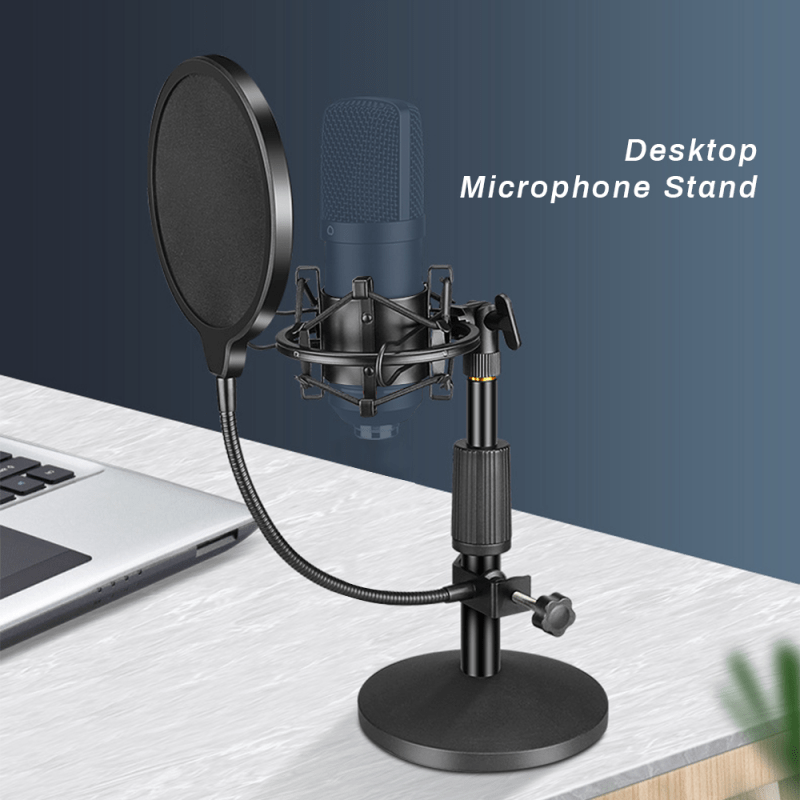 Desktop Microphone Stand For BM 800 Microphone Holder Arm Studio