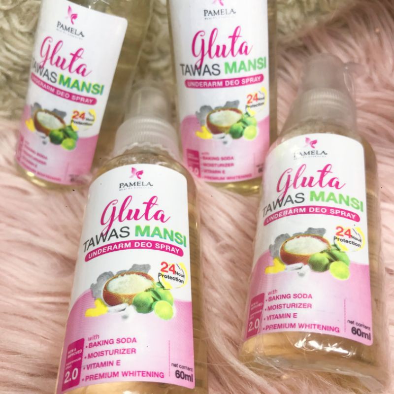 PAMELA Gluta Tawas MANSI (Underarm Deo Spray) Shopee Philippines