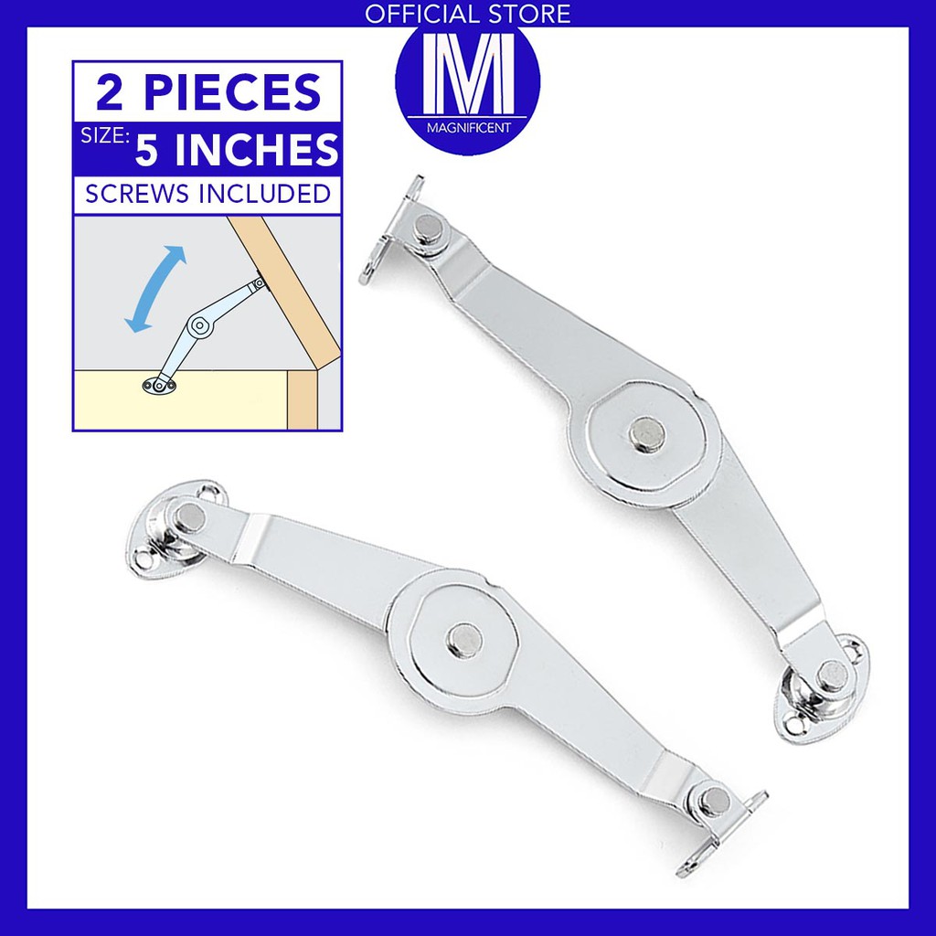 Furniture Lid Stay Hinges (2 Pieces) Shopee Philippines