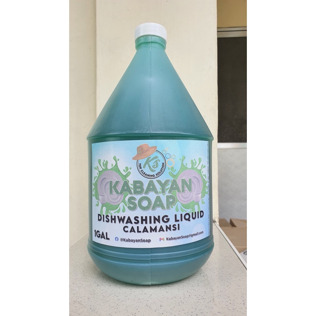 Calamansi Dishwashing Liquid 1 Gallon LOCALLY MADE Shopee Philippines
