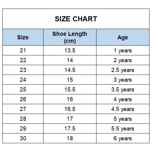Kids' Shoe Size Chart Children's Shoe Sizes The Easy Way!, 49 OFF