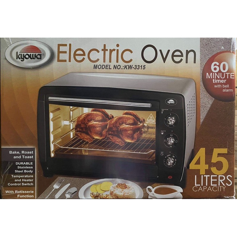 Kyowa Electric Oven KW3315 Shopee Philippines
