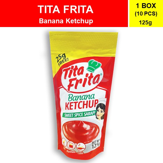 Tita Frita Banana Ketchup 125g (10 pouches) Shopee Philippines