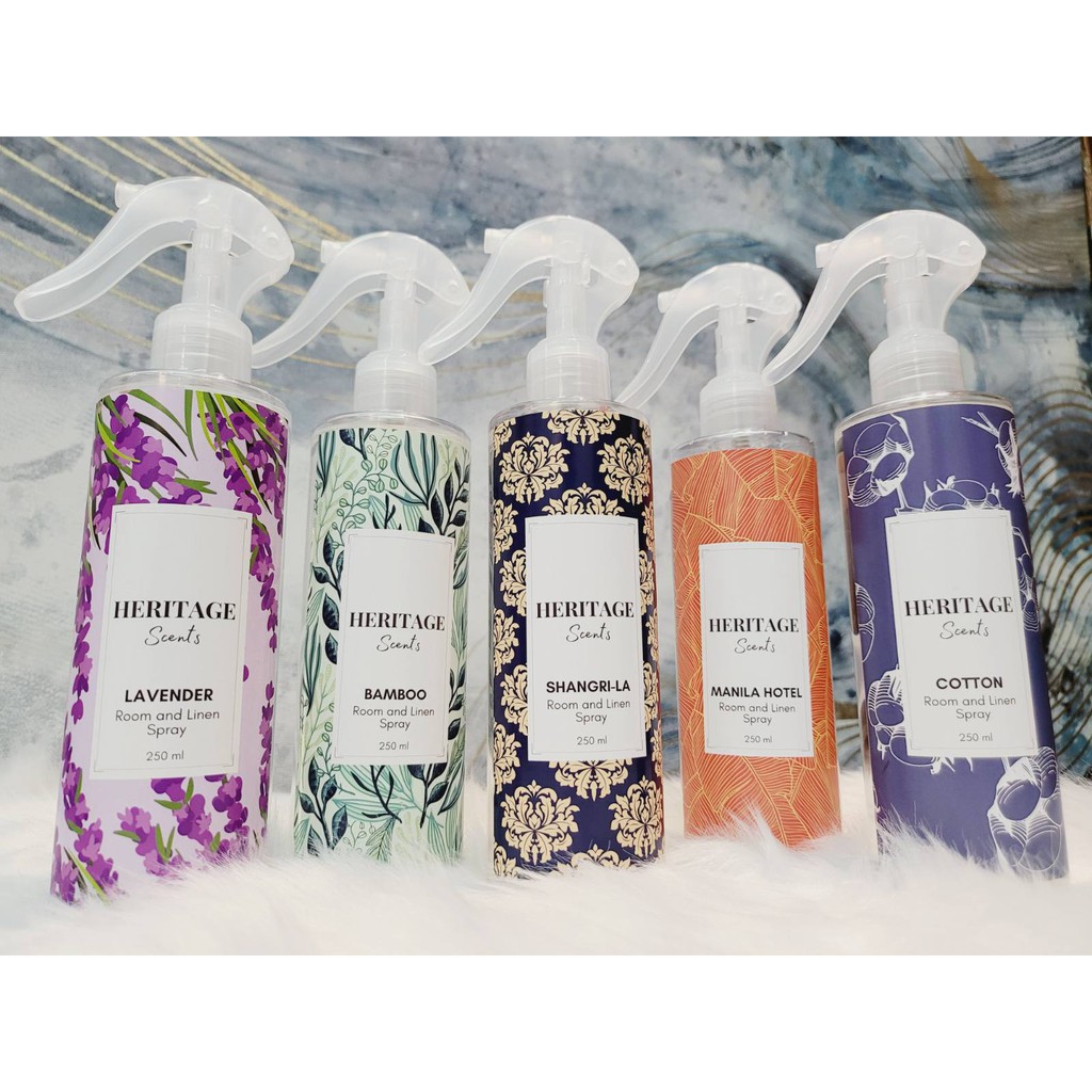 Room and Linen Spray 250 ml Heritage Scents Shopee Philippines