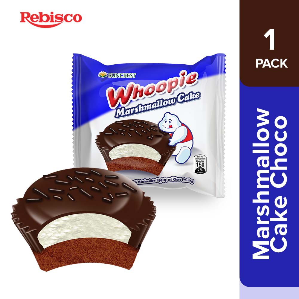 Whoopie Marshmallow Cake Choco 34G Shopee Philippines