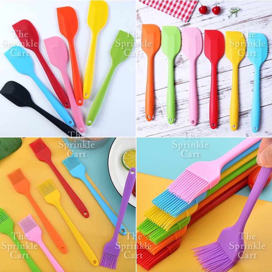 Silicone Spatula Baking Cooking NonStick Heat Resistant Shopee