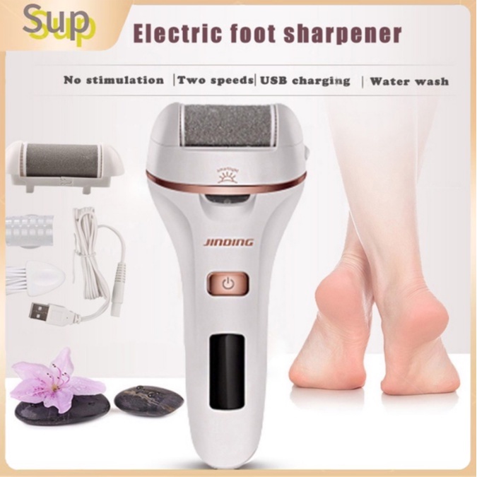 Electric Foot File Grinder Dead Dry Skin Callus Remover USB Charging Feet Pedicure Tool Foot