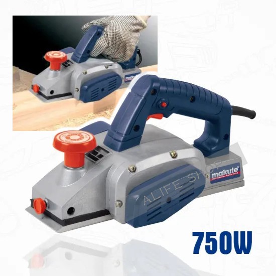 Electric Wood Hand Planer, 31/4Inch 750W Power Planer Hand Held, Woodworking Electric Door