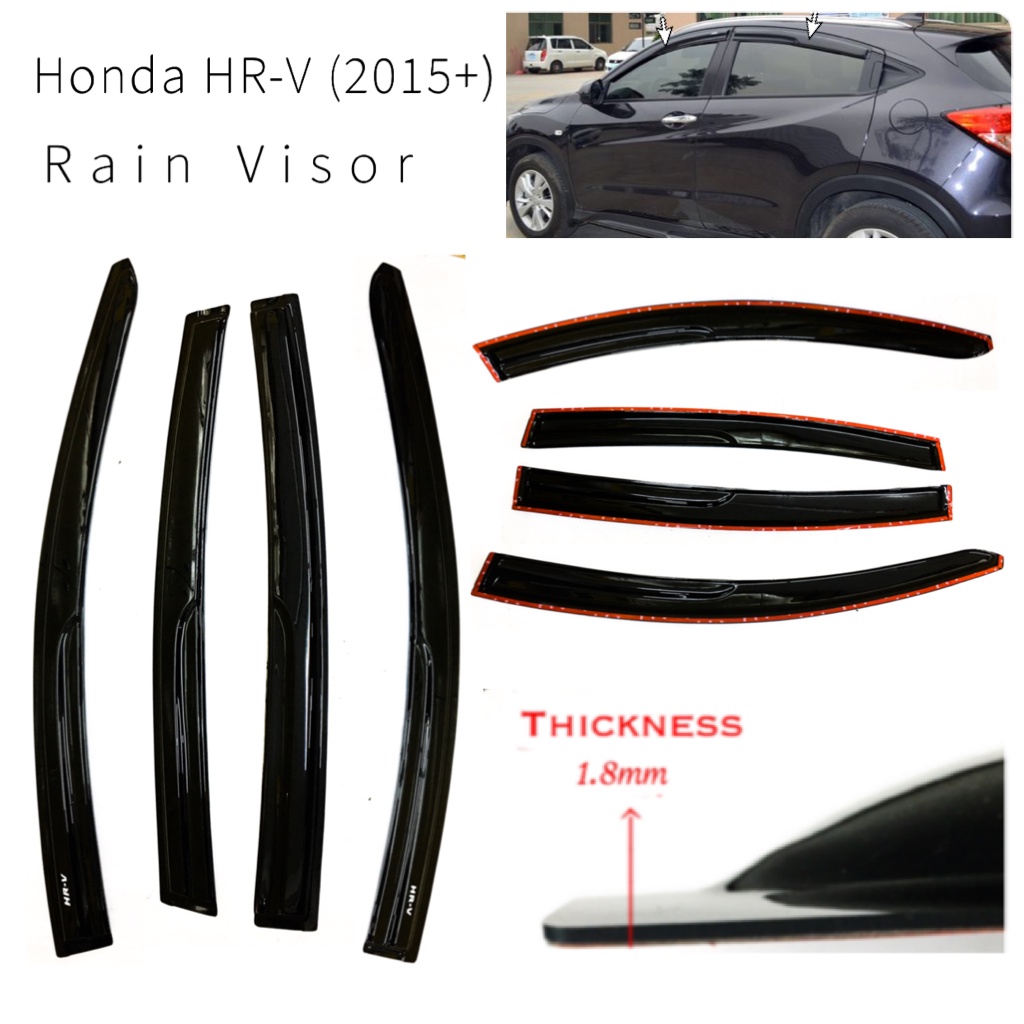 LD HONDA HR-V 2015 2016 2017 2018 2019 2020 2021 2022 2023 RAIN VISOR