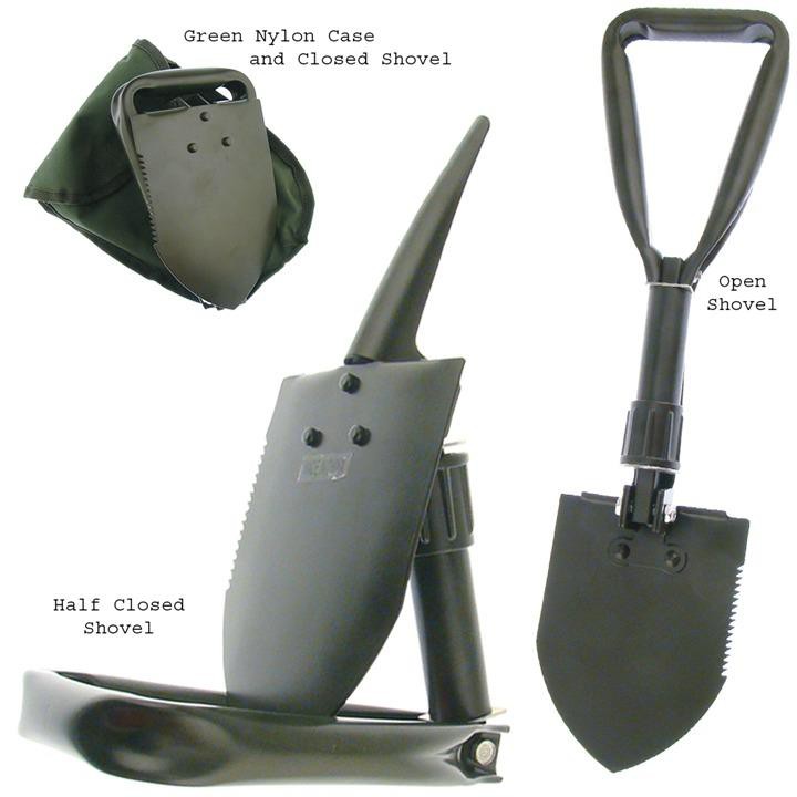 TriFold Folding Shovel Pick Camping Camp Tool Military Type Survival Shopee Philippines