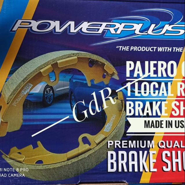 Pajero Gen 1 Local Rear Brake Shoe. Made in USA. Shopee Philippines