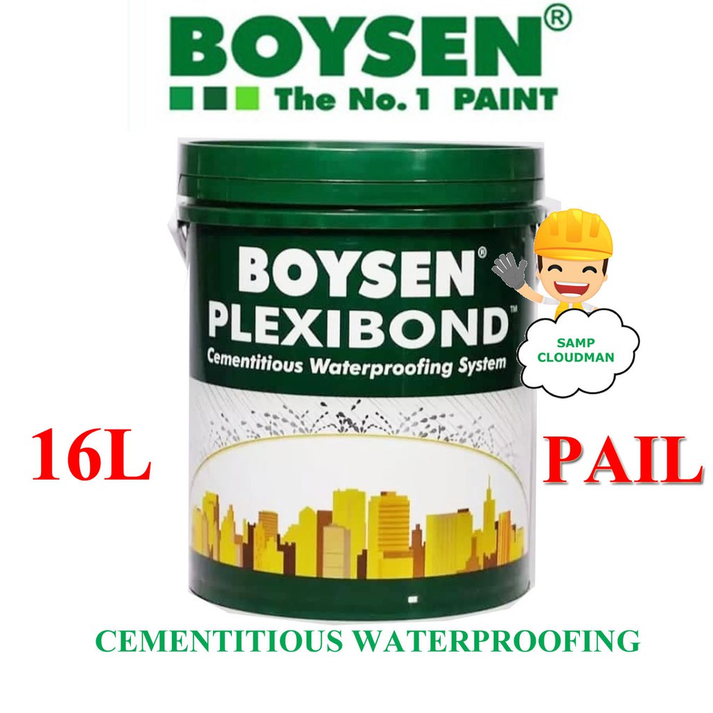 Boysen Plexibond Pail Cementitious Waterproofing 7760 Pail Size 16