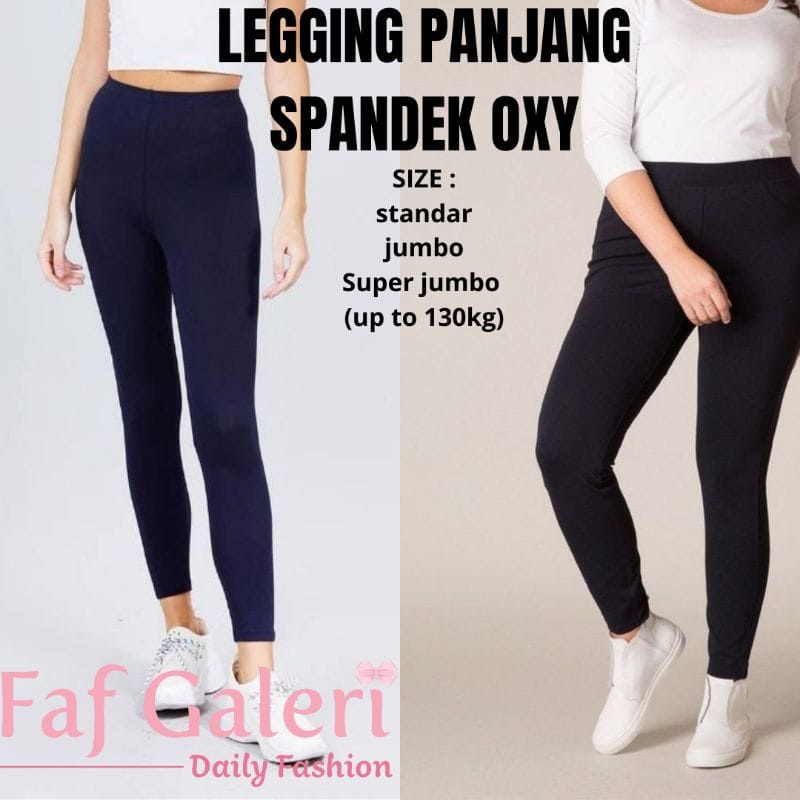 All Size & Jumbo Spandex Length Leggings Shopee Philippines