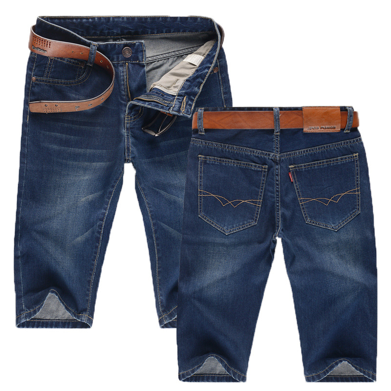 5point Jeans Kaswal Na Pantalon Ng Maong Lalaki New Men's Jeans Shorts