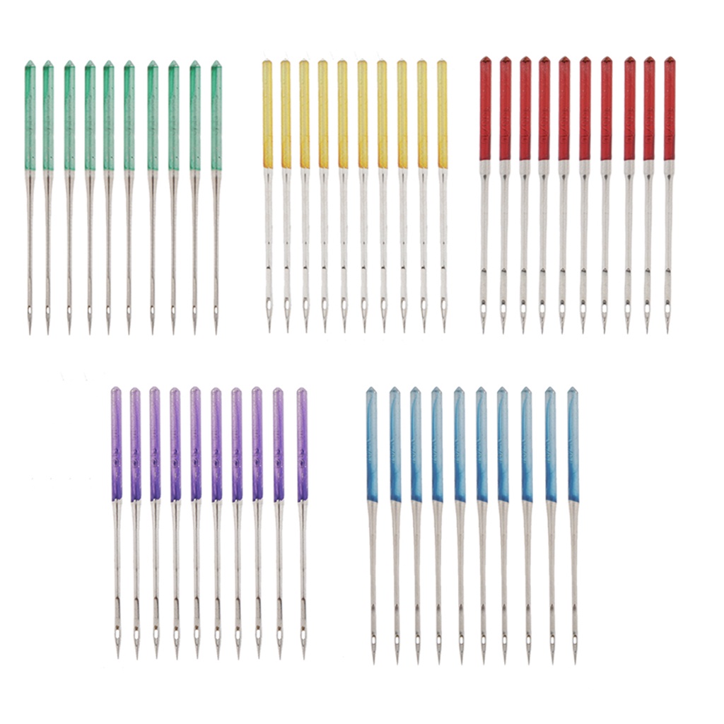 50 Pieces Stainless Steel Industrial Sewing Machine Needles Universal