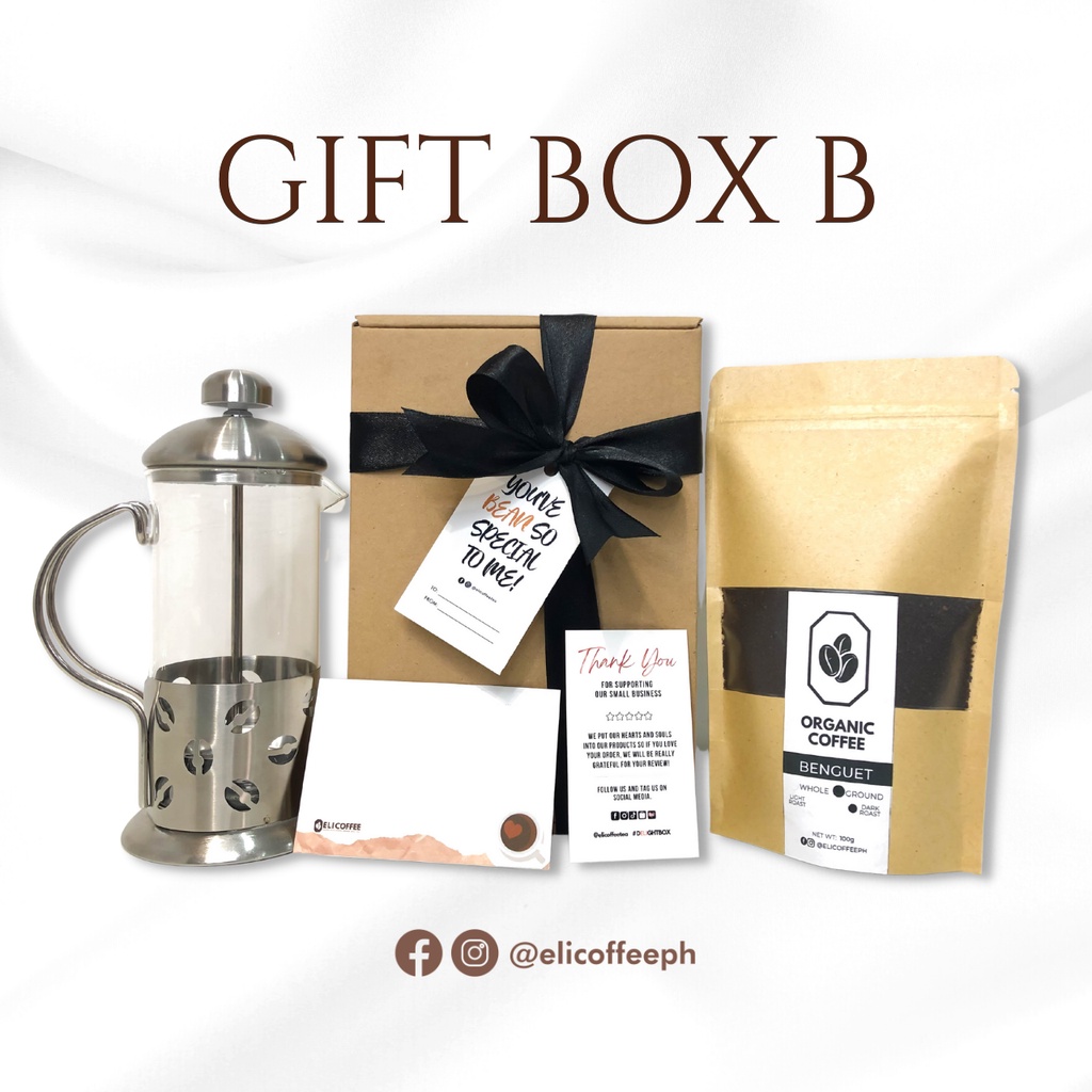 Budget Gift Box B / Coffee Gift Set Birthday, Anniversary, Wedding