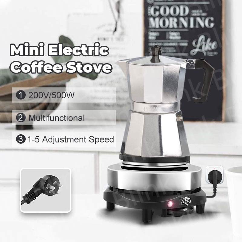 Moka Pot Induction Stove Electric Coffee Milk Heater Furnace Home
