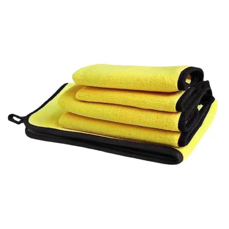 Car wash cloth Microfiber Towel Auto Cleaning Drying Cloth Hemming