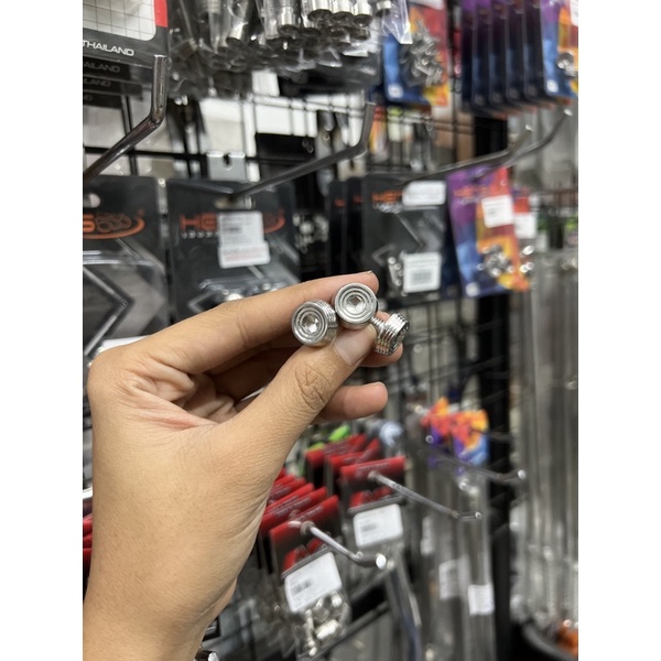 Exhaust heat shield nut W125 heat shield nut 1 set of 3 units THE00002