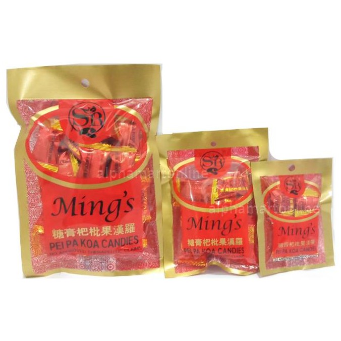 Ming's Pei Pa Koa Candies 20g/60g/120g Shopee Philippines