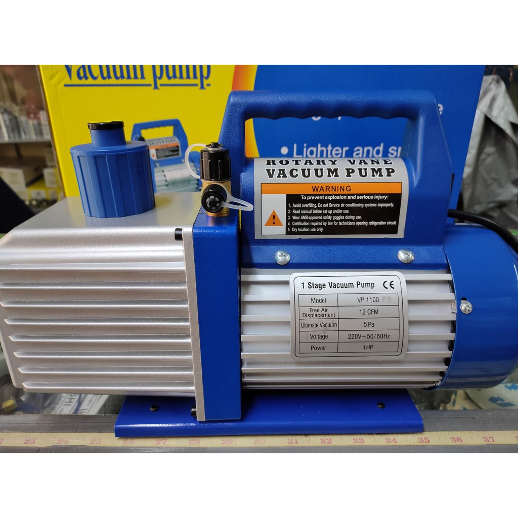 Rotary Vane Vacuum Pump 1hp Single Stage VP1100 12cfm Shopee Philippines