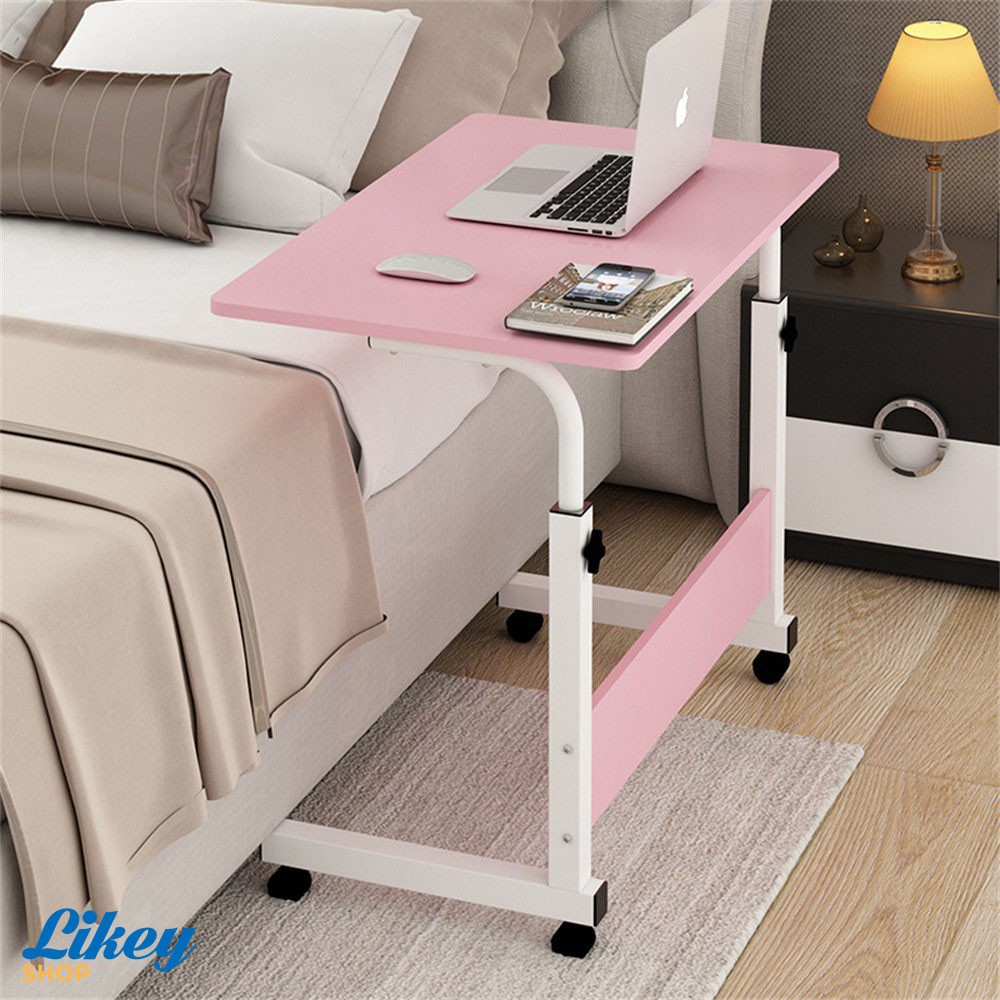 LKS 60x40 Portable Bed Side Adjustable Laptop Table Table Computer