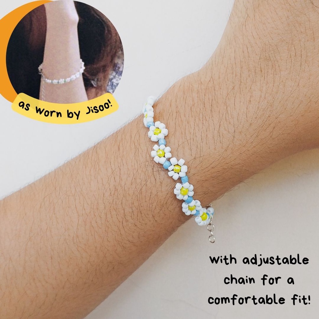 BLACKPINK JISOO Inspired Bracelet Handmade Bead Kpop Inspired