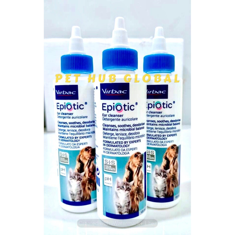 VIRBAC EPIOTIC EAR CLEANSER 125ml Shopee Philippines