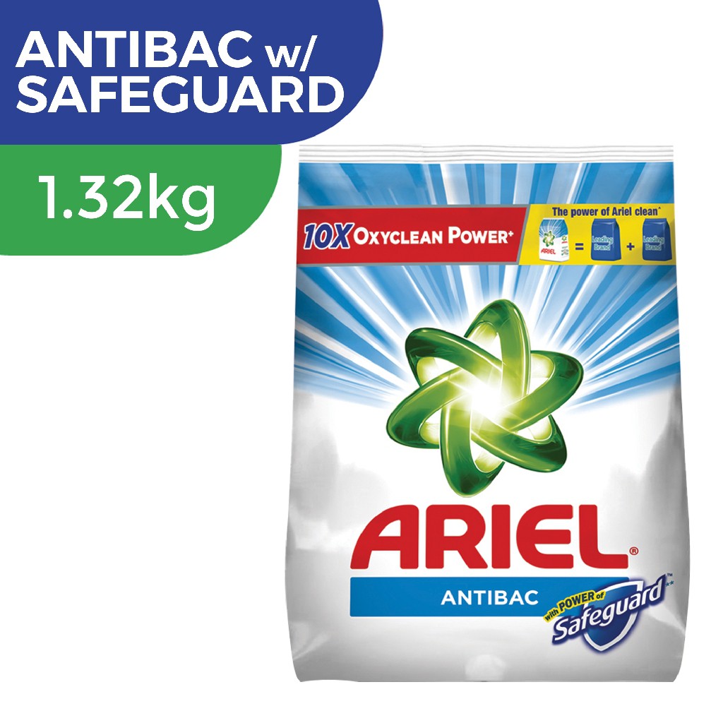 Ariel Powder Detergent Antibac (1.32kg) Shopee Philippines
