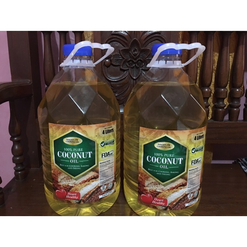 Coconut Cooking Oil 4L Shopee Philippines