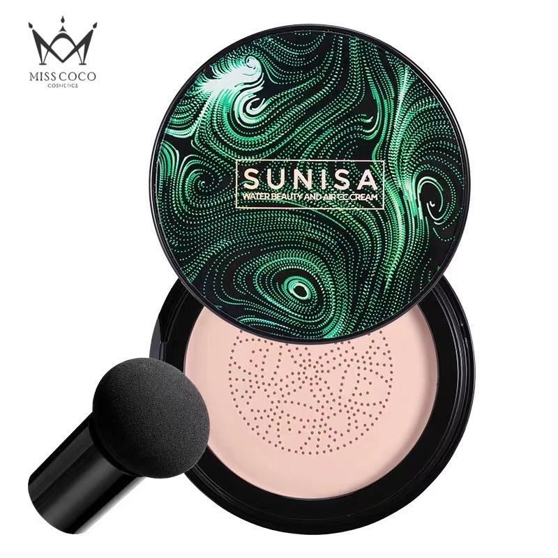 SUNISA Mushroom Head Air Cushion foundation BB CC Cream Shopee