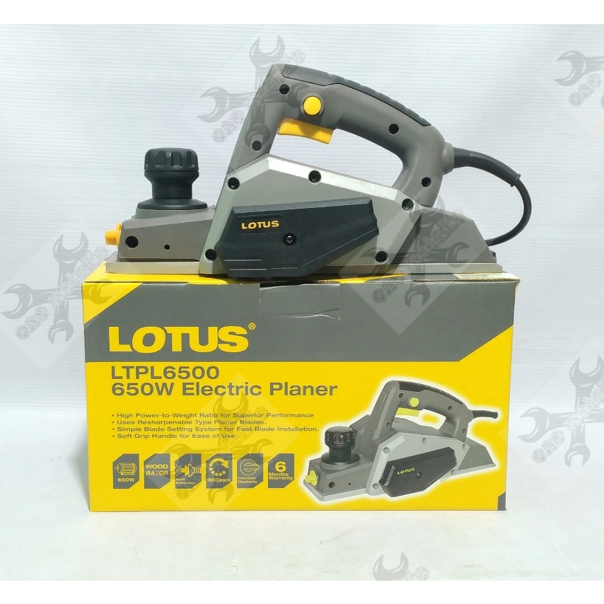 Lotus 650W Electric Hand Planer (LTPL6500) Shopee Philippines