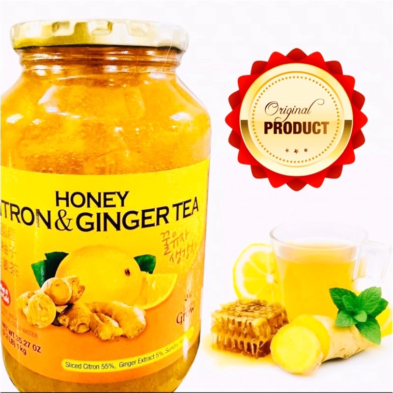 DFP Honey Citron & Ginger Tea 1kg / Honey Citron Tea 1kg & 500grams