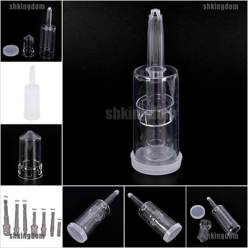 SHKING Air Lock with Cap Beer Fermentation Wine Making Twin Bubble