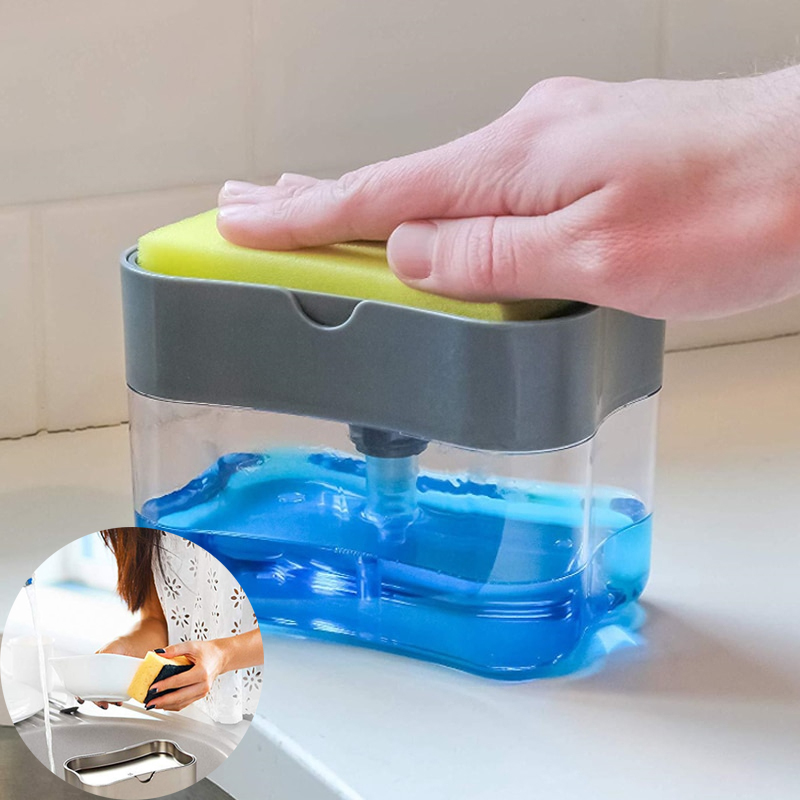 Soap Dispenser Kitchen Manual Press Liquid Soap Pump Dispenser Washing