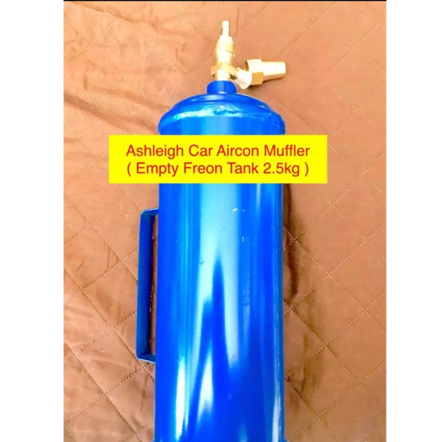 Empty Freon Refrigerant Tank Cylinder Car aircon airconditioning parts