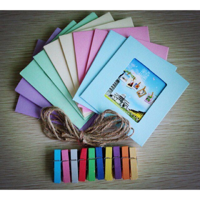 10pcs Wallet size hanging photo frame Shopee Philippines