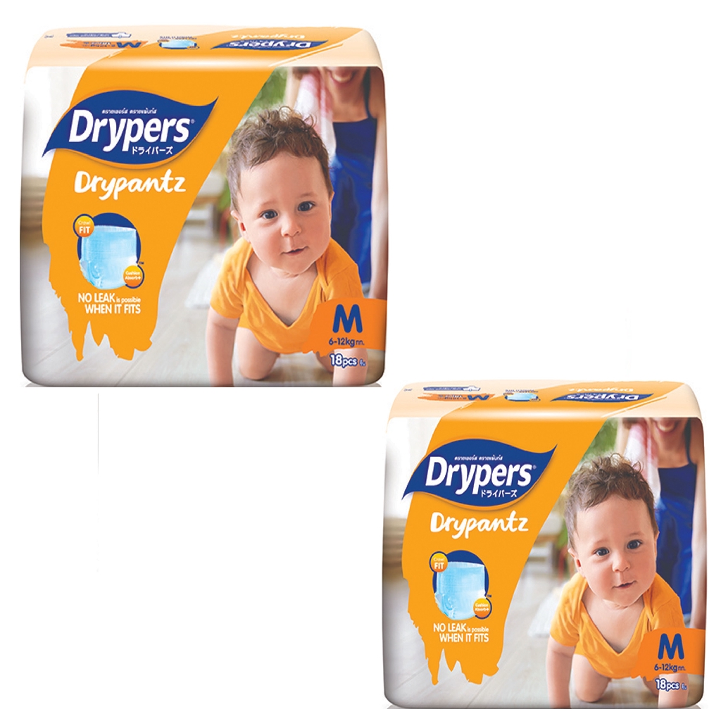 Drypers Drypantz Medium 18 Pack Of 2 Shopee Philippines