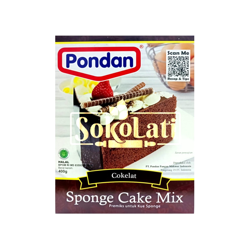 Chocolate Sponge Pondan 400gr Shopee Philippines
