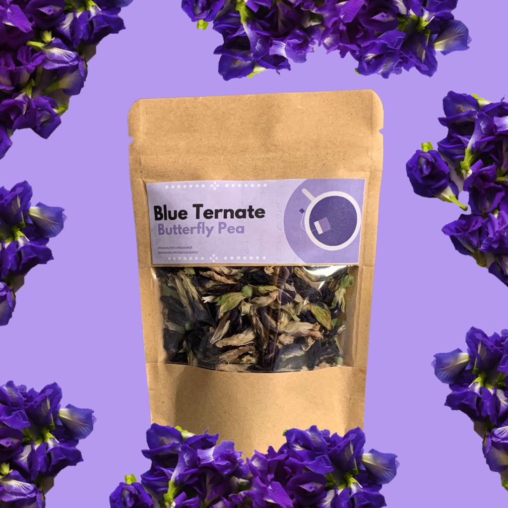 Blue Ternate Butterfly Pea Dried Flower Tea Loose Tea Blue Tea