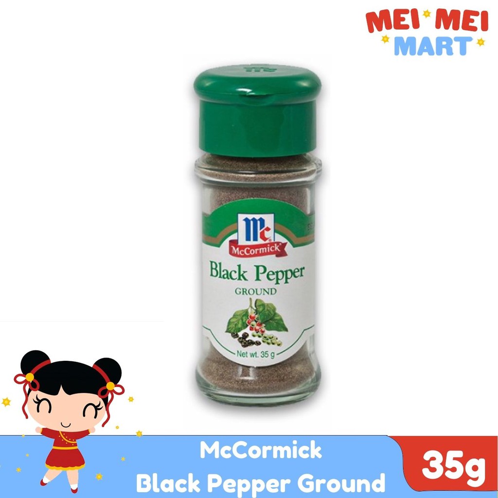 McCormick Black Pepper Ground 35g Shopee Philippines
