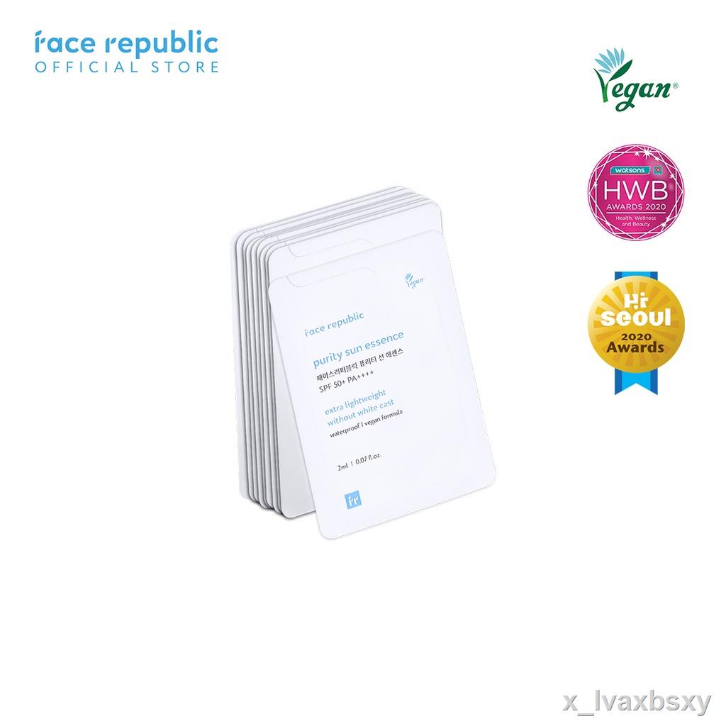 Face Republic Purity Sun Essence Vegancertified 2mL (10pcs) Shopee Philippines