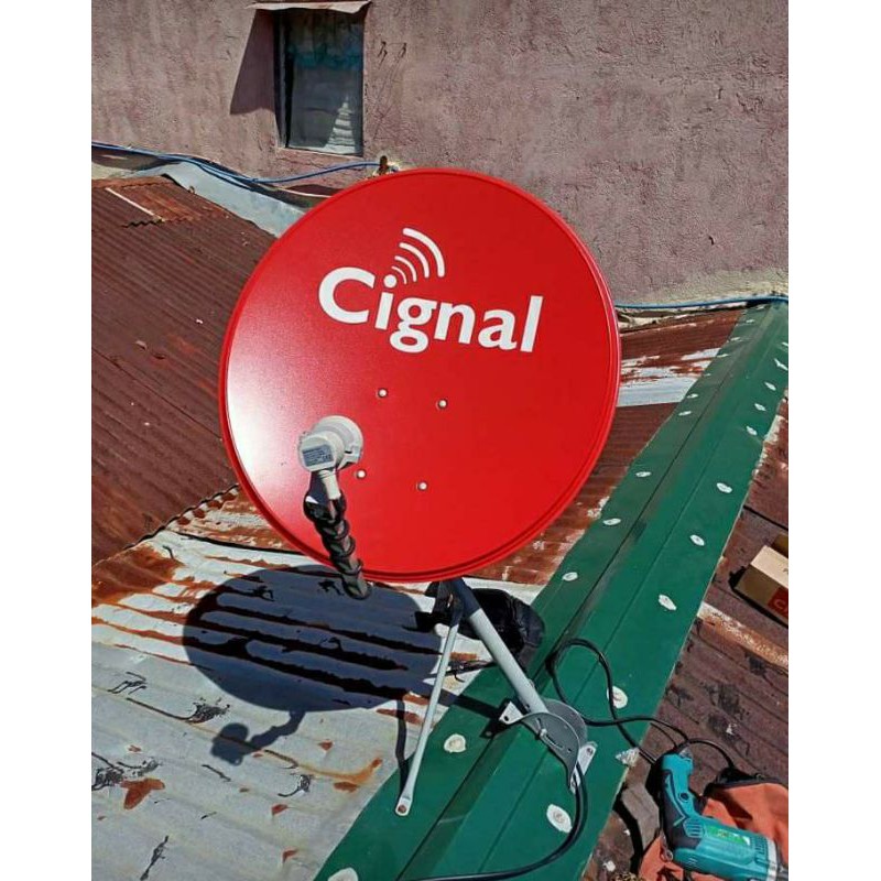 Cignal satellite complet set w/2k load for 2months(kumpleto na ikabit nyo nalang po.. self