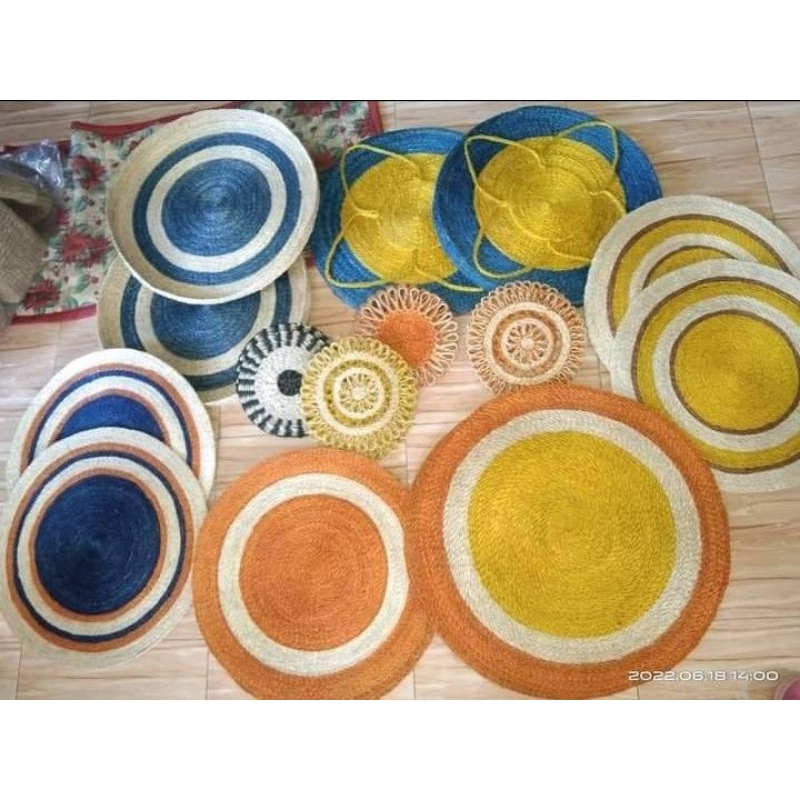 abaca placemats by Mixshon Shopee Philippines