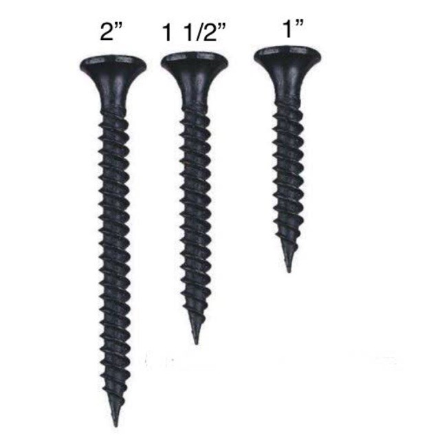 Gypsum Black Screw for Wood and Metal (500 pcs) Shopee Philippines