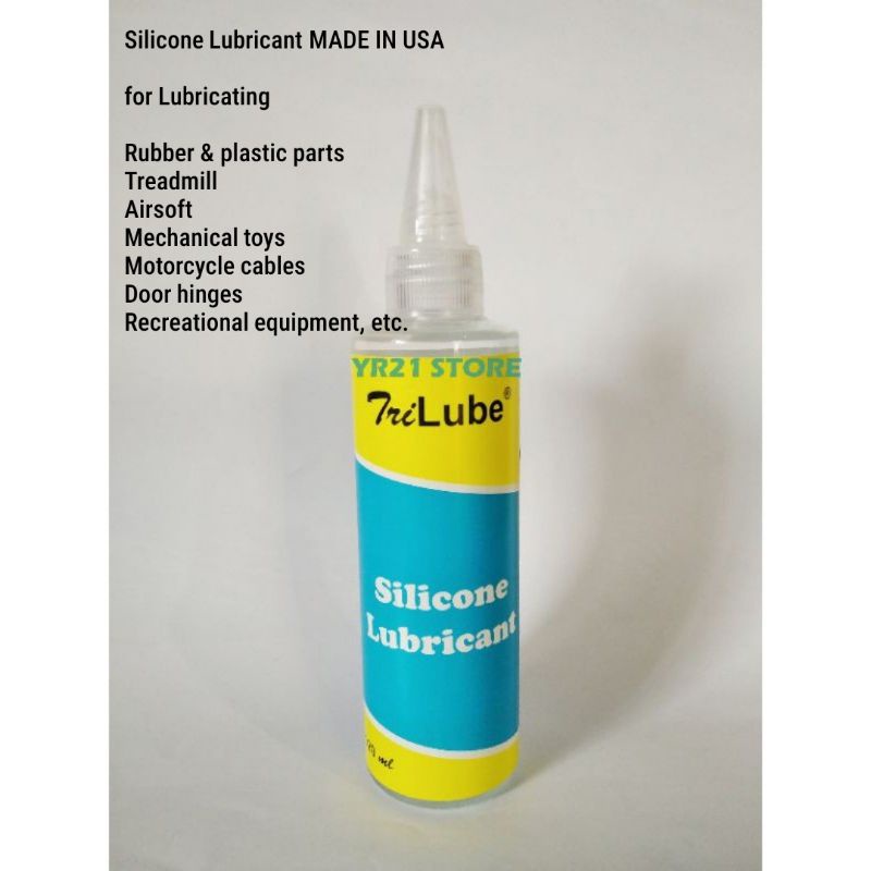Silicone Oil Lubricant TriLube USA 120ml Lubricant for Treadmill
