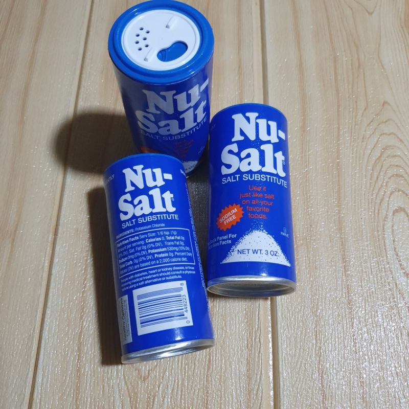 NuSalt Salt Substitute 85g Shopee Philippines