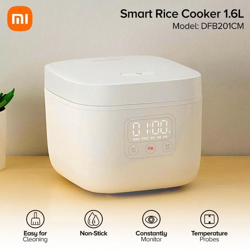 Xiaomi Mijia Smart Rice Cooker Non Stick 1.6L App Control Model DFB201CM Shopee Philippines